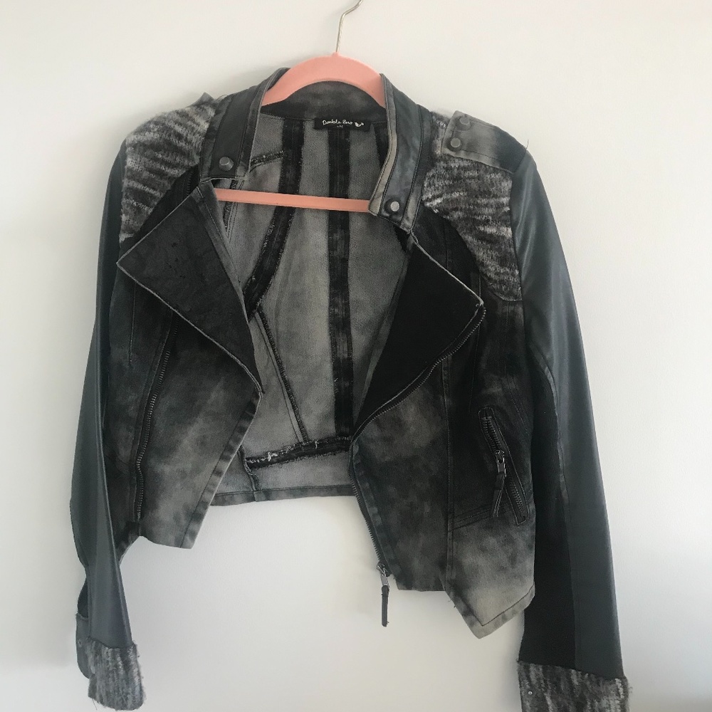 Faux Leather Jacket